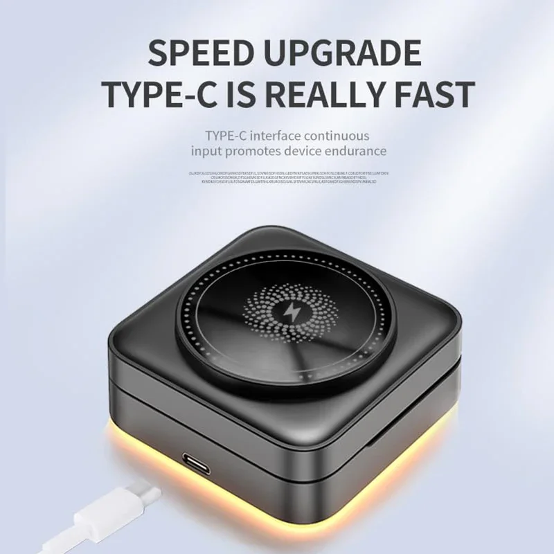 

15W 3 in 1 Wireless Charger Phone Magnetic Foldable Wireless Charging Station for iPhone 16 15 14 13Pro Apple Watch 8 9 Airpods