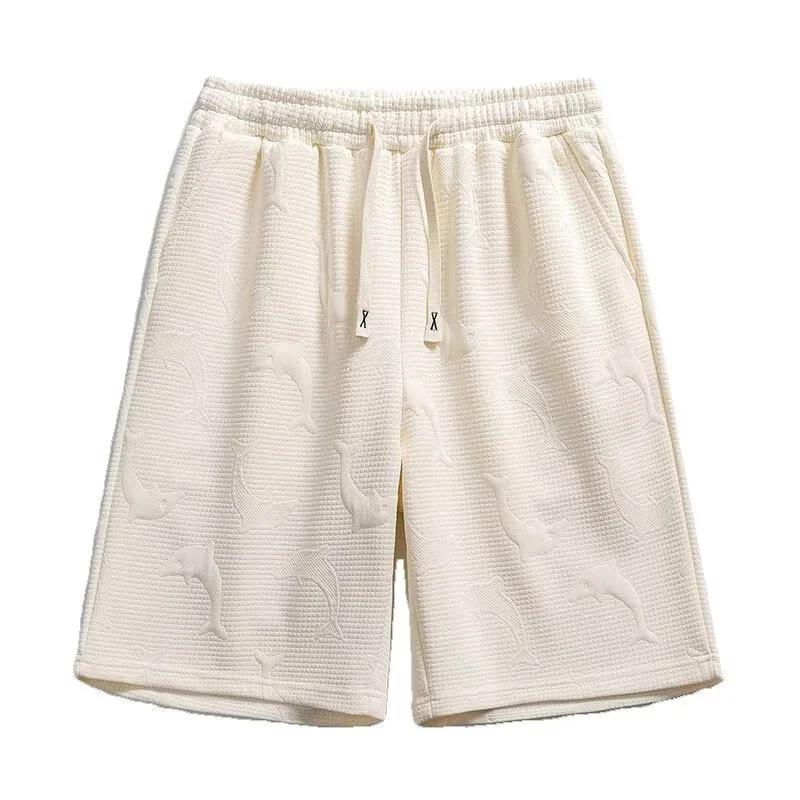 

Summer Youth Trend Loose Fitting Five Quarter Pants Men's Printed Casual Pants New Casual Pants