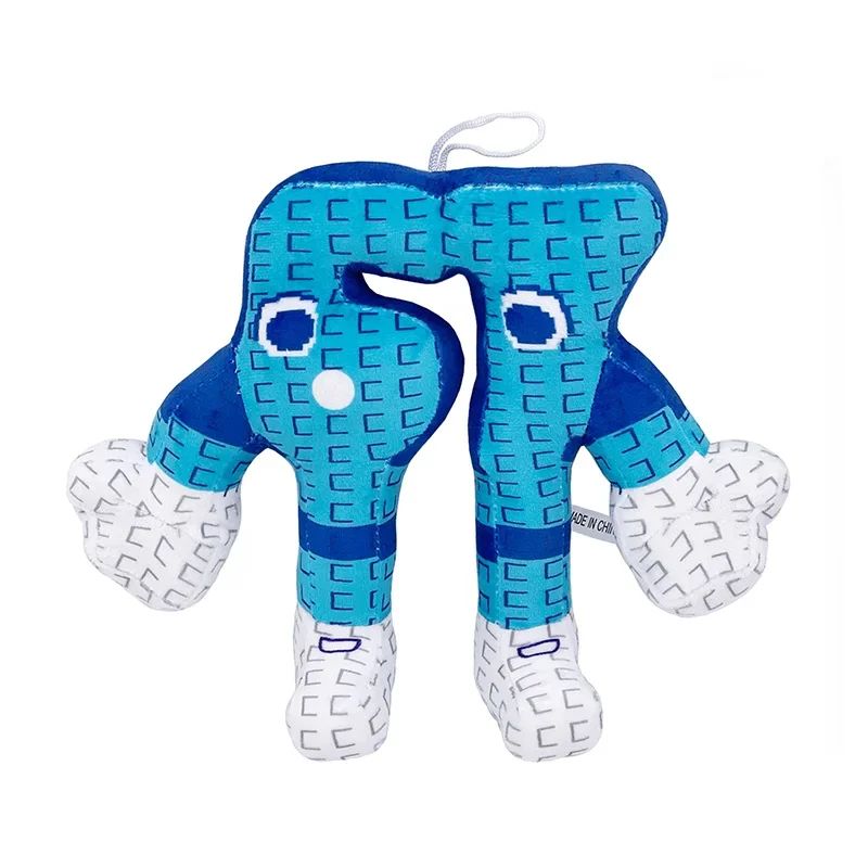    VENTA CALIENTE Ruba A Brainrot Juego Peripheral Muñeco de Peluche Azul Juguete de Peluche Sombrero Rojo Mono Negro Lindo Muñeco de Peluche Suave Regalo de Navidad