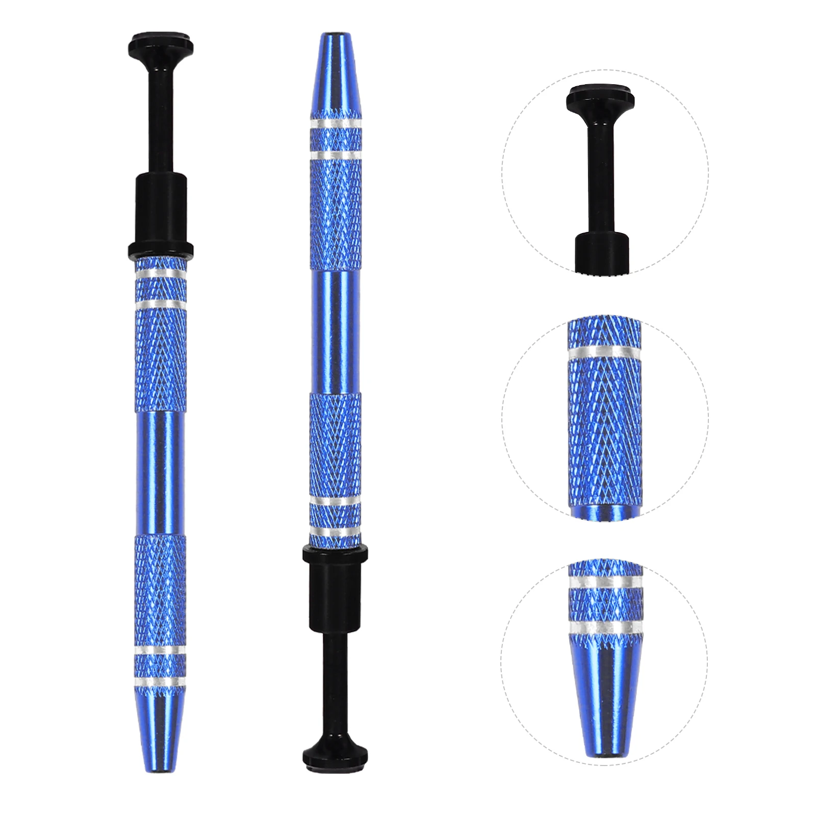 

2 pcs IC Puller Antistatic Chip Extractor Circuit Board Tool Precision Grabber for DVD Retractable Plunger