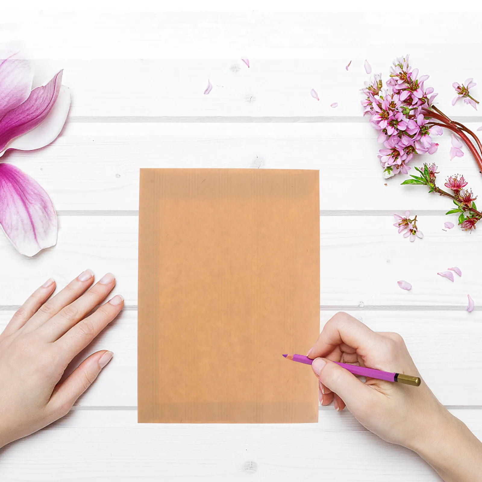 

50Pcs Kraft Paper Envelope Blank Classic Mini Envelopes Light Brown for Wedding Placeholders Gift Cards Thank You Notes