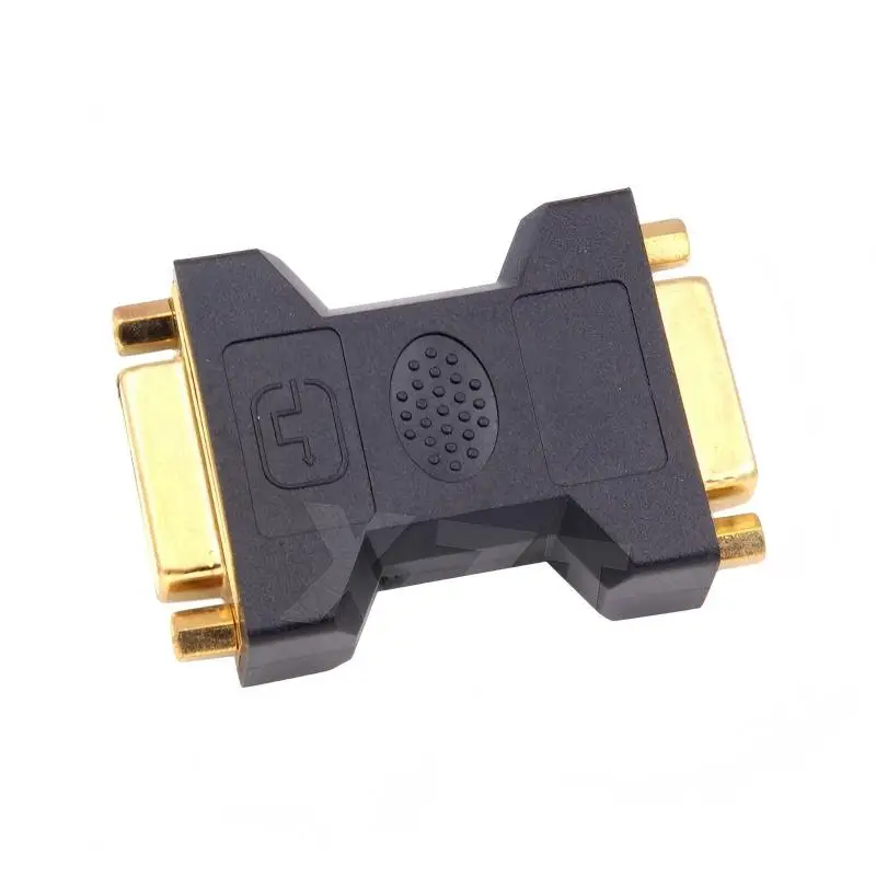 1PCS DVI to DVI adapter Female to Female Converter Gold Plated DVI 24+5 F-F Connector High Quality DVI Female to Female Joiner