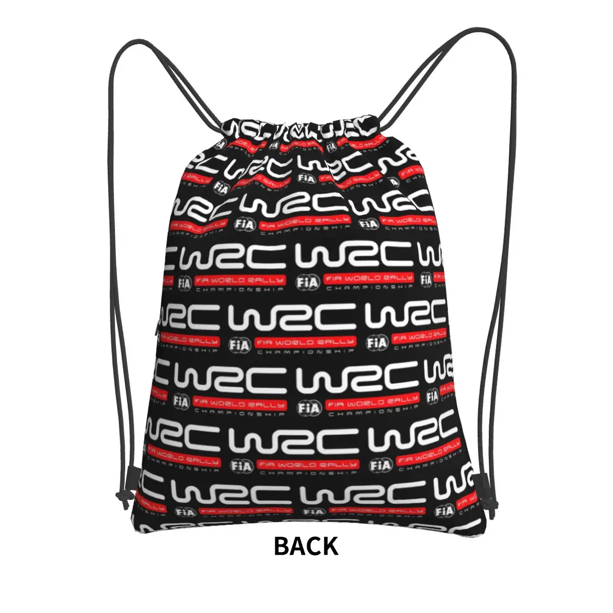 World Rally Championship WRC Backpacks Multi-function Drawstring Bags Storage Bag Book Bags for Man Woman Students