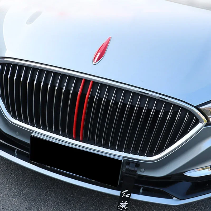 

For HongQi H5 2018-2019 2020-2022 Front Grille Decorative Color Bar
