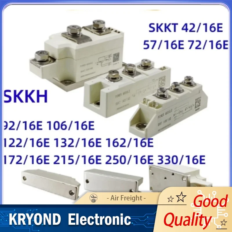 وحدة الصمام الثنائي الثايرستور SKKH 57/16E SKKT 122/16E 106A 1600V لأنظمة IGBT #1