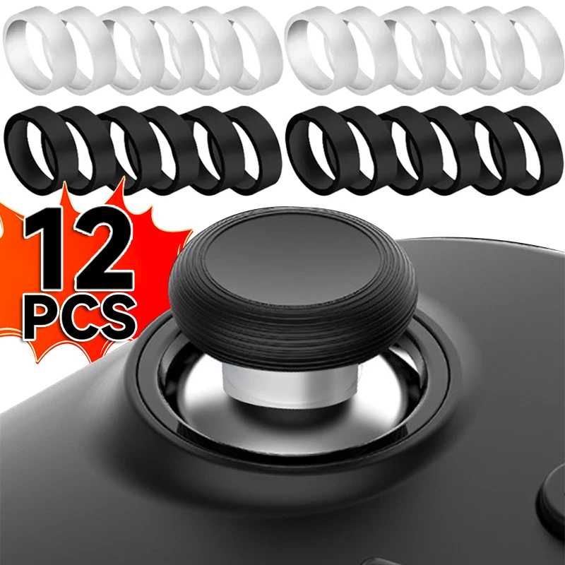 Ring Cover Elastic Rubber Protective Rocker Rubber Ring for PS5/ PS4/ Switch PRO Joystick Silicone for Rog Ally Game Console