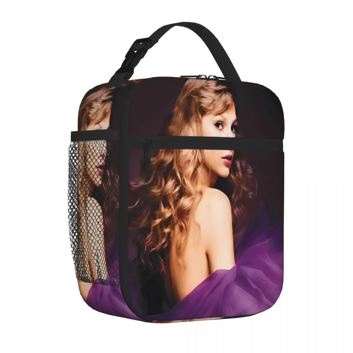 Bestselling Version 1989 Swift Speak Midnights Now Stitched Detail Lunch Handbag School Break Time Camping Lunch Bag
