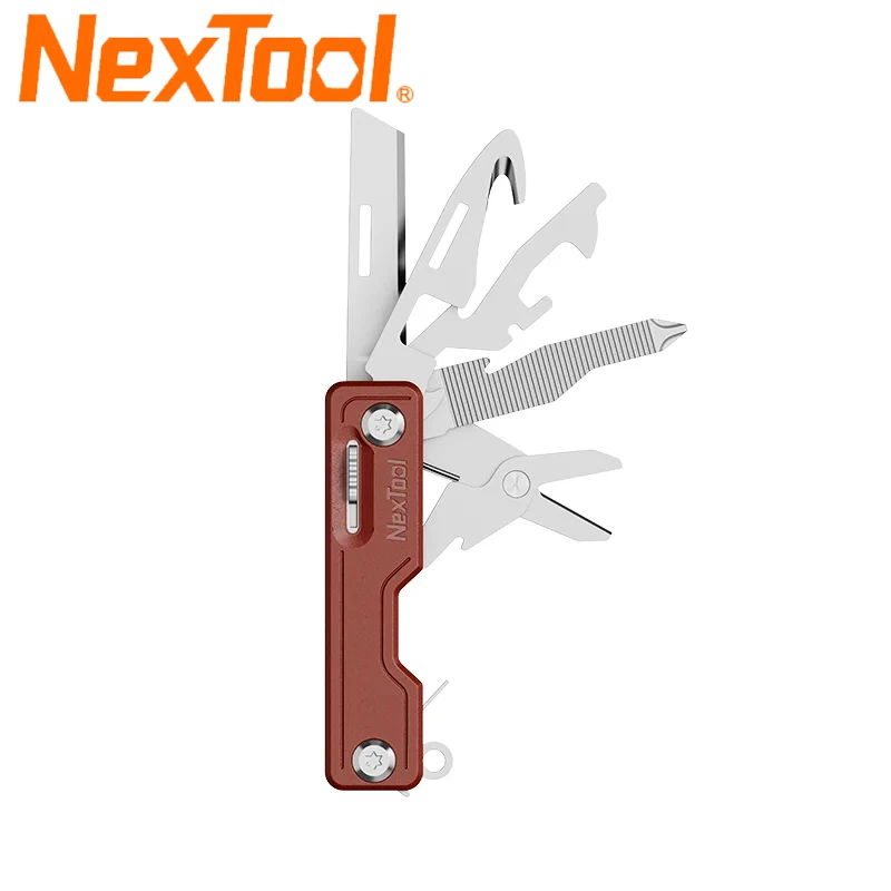 

Nextool 10 in 1 Tools Multifunction Unpack Knife Scissors Screwdriver Folding Fruit Camp Tool Outdoor Survive Clip Sharp Cutter