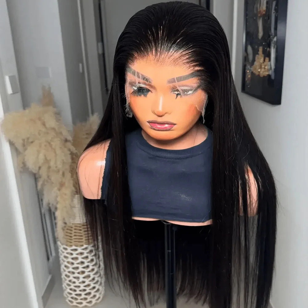 

Парик из натуральных бразильских волос, прямые как кость, с HD-кружевом 13x4, плотность 200, длина 18-42 дюйма, 13x6, 5x5, с кружевной передней частью, Remy, для женщин