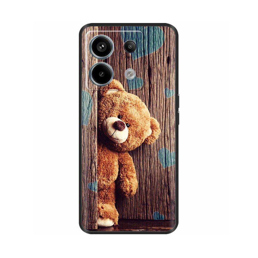 For Xiaomi Redmi Note 13 Pro Case Silicone Soft Back Cover For Redmi Note13 Note 13 Pro Plus 4G 5G Phone Cases Protective Shell