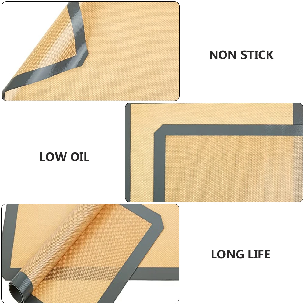 

Non-stick Baking Mat Bakeware Small Heat Resistant Grill Grilling Product Silicone