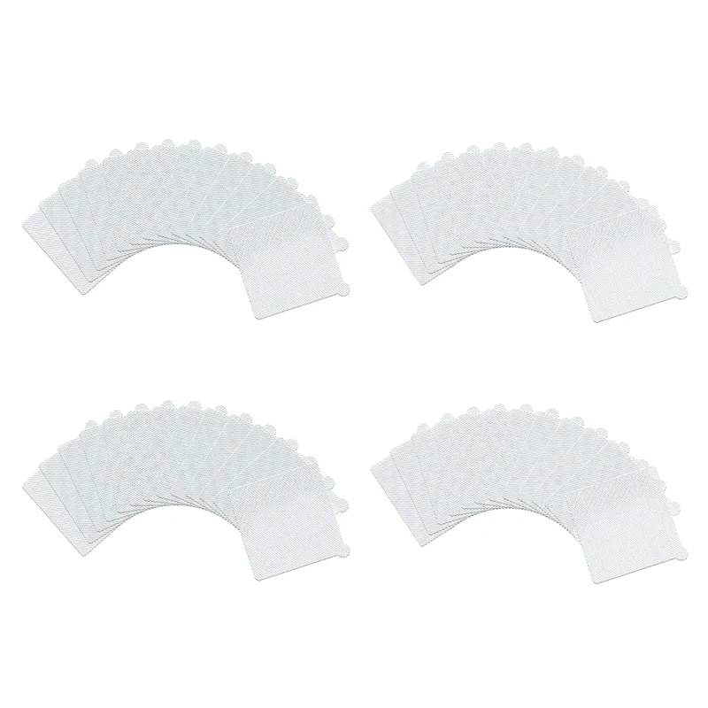 

LICE-50 PCS Drain Hair Catcher Disposable Shower Drain Hair Catcher Mesh Stickers For Bathroom (6Inch Regular Square)