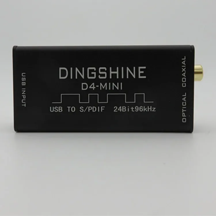 

D4 Портативный усилитель для наушников USB ЦАП Компьютерный декодер звуковой карты AC3 DTS 5.1 spdif Оптоволоконный коаксиальный цифровой выход