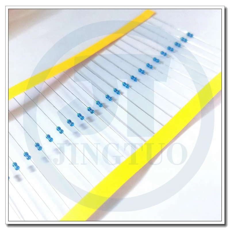 1000pcs 1/8Watt Metal Film Resistor 1/6W 100/150/180/200/220/240/270/300/330/360/390/430/470/510/560/620/680/750/820K 910R Ohm