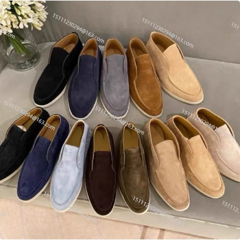 

European and American Men’s Loafers, Casual Shoes in Large Sizes, Comfortable, Stylish Footwear for Everyday Wear