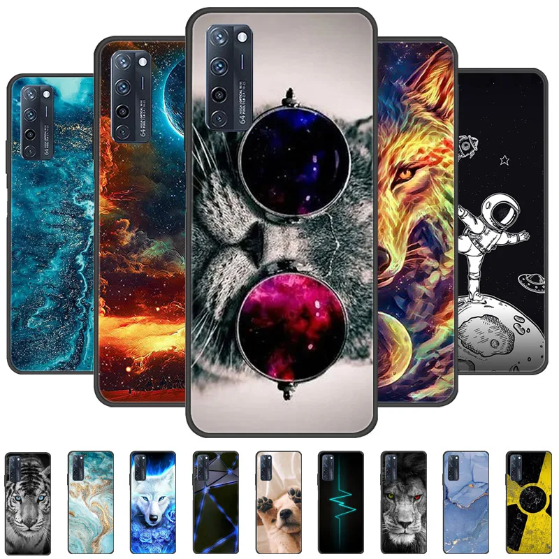 

For ZTE Axon 20 5G Case Silicone Shockproof Soft TPU Phone Cover For ZTE A20 5G A2121 4G Axon20 Extreme Funda A 20 Capa Cartoon
