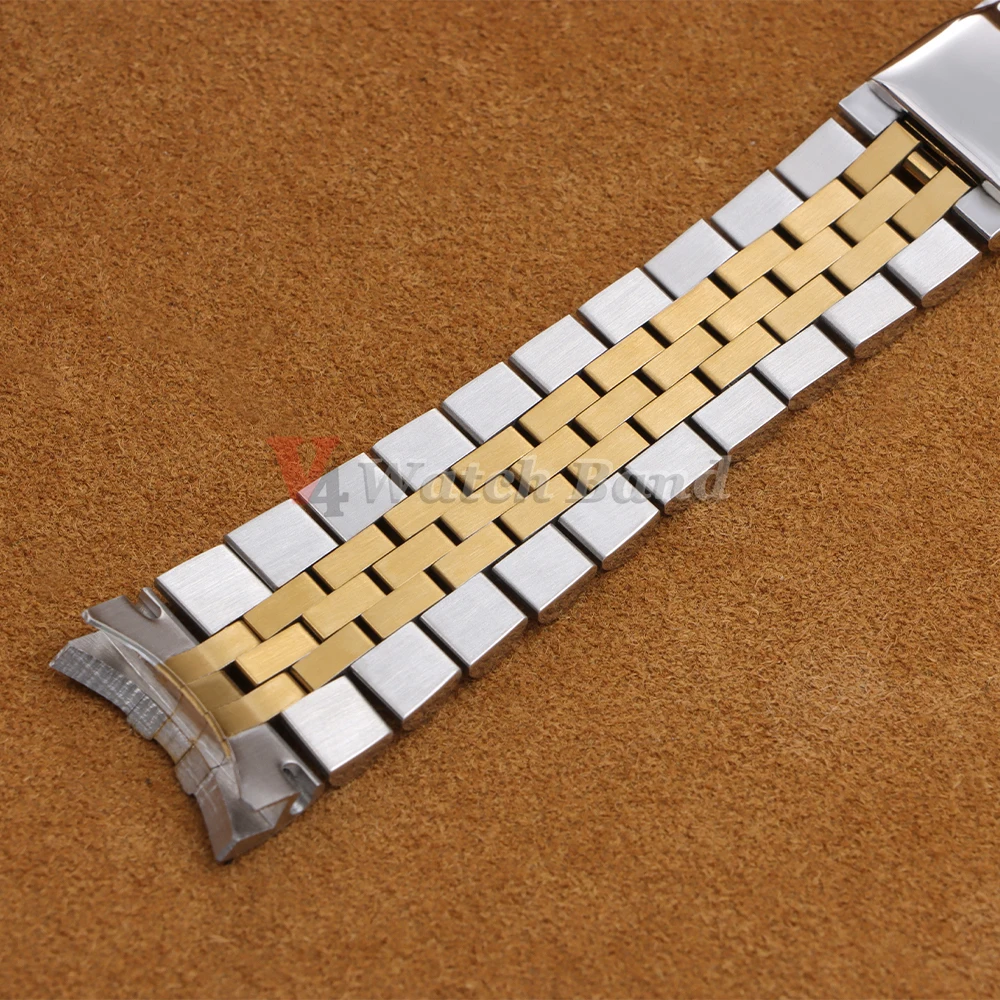 حزام الساعات ل رولكس الفرعية GMT يخت دايتونا 13 مللي متر 17 مللي متر 20 مللي متر 21 مللي متر حزام ل اليوبيل سلسلة ساعات فاخرة أجزاء استبدال الملحقات