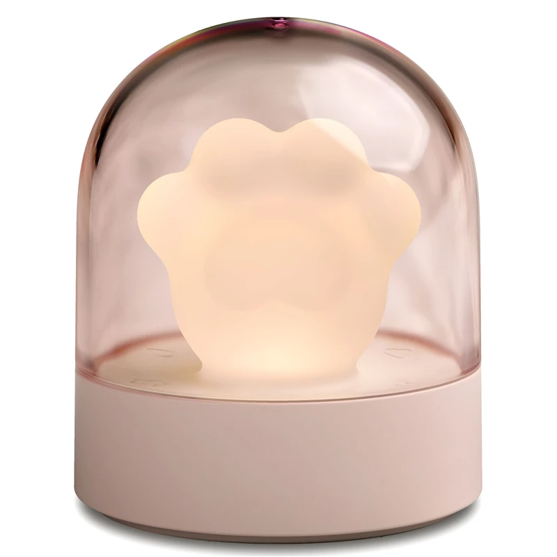 Dream cat's paw music lamp dormitory bedside cat bedroom sleep lamp nursing baby up night light small