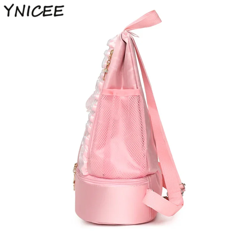 Girl Kids Cute Ballet Dance Bag Tutu Dress Dance Backpack for Girls Ballerina Bag Latin Dance Yoga Tap Dance Jazz Storage Bag