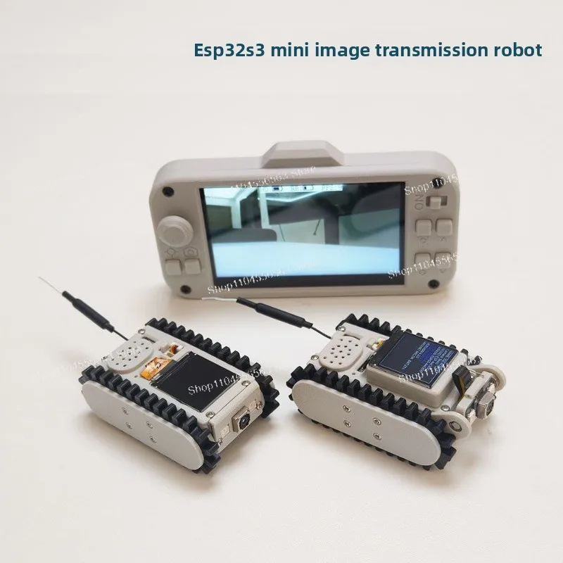 STEM Programmable Robot Kit with Tracked Crawler & WiFi FPV Camera,Smart Car for Visual Inspection Pipeline DIY Learning