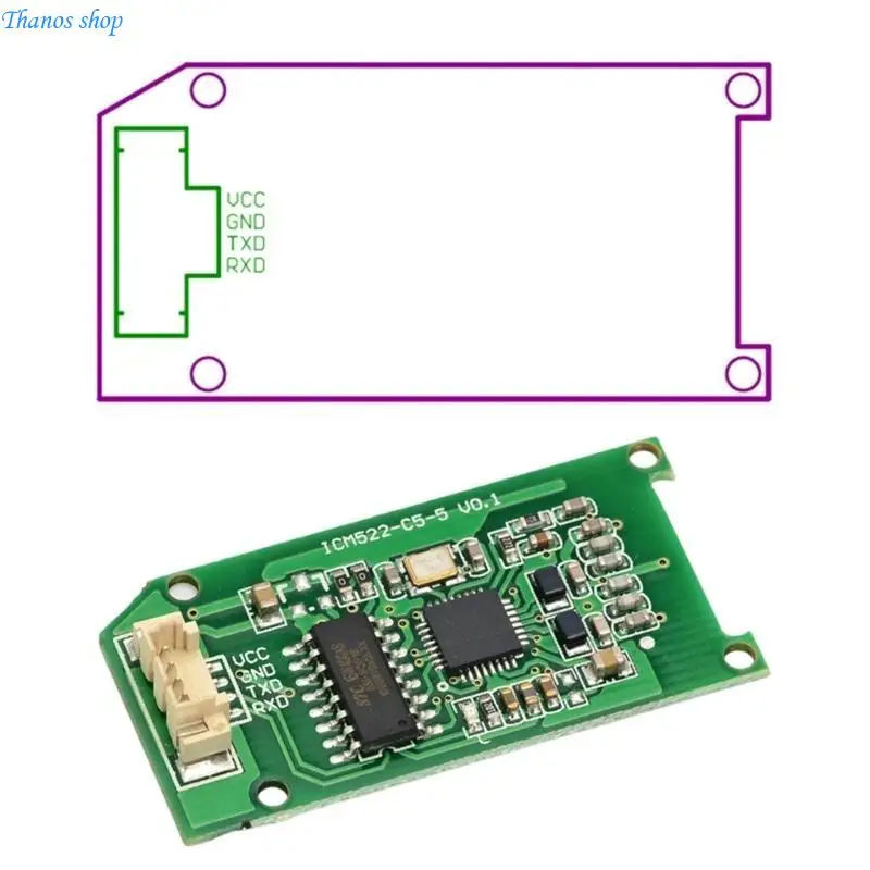 

Module with LED High Frequency Read Write Module Reader 13.56mhz RF Antennas Integration Module X37A