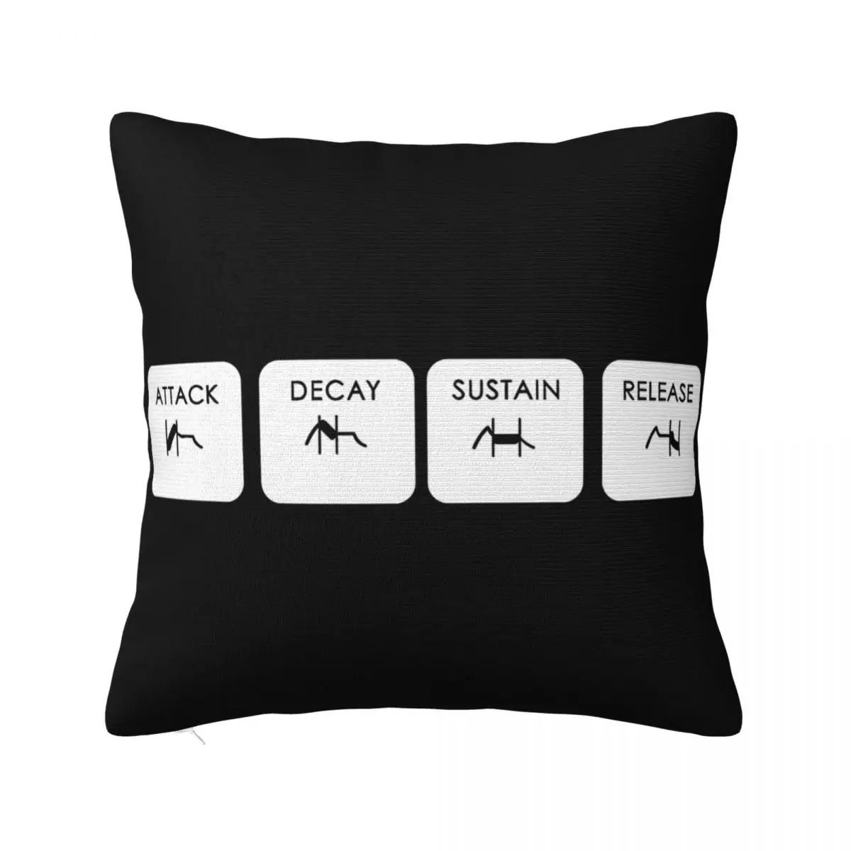 Adsr 100 Cotton Synthesiser Moog Roland Music Producer Ableton Leisure Tops Fashion Pillow Case