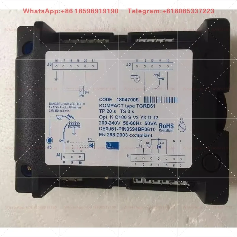 TGRD61 for gas controller BTG12 machine and BTG12 burner accessories