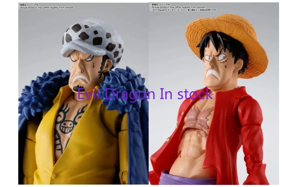 

100% Original Bandai S.H.Figuarts SHF One Piece Trafalgar Law Luffy Yamato Anime Action Figures Toys Model Collector SH Figuarts