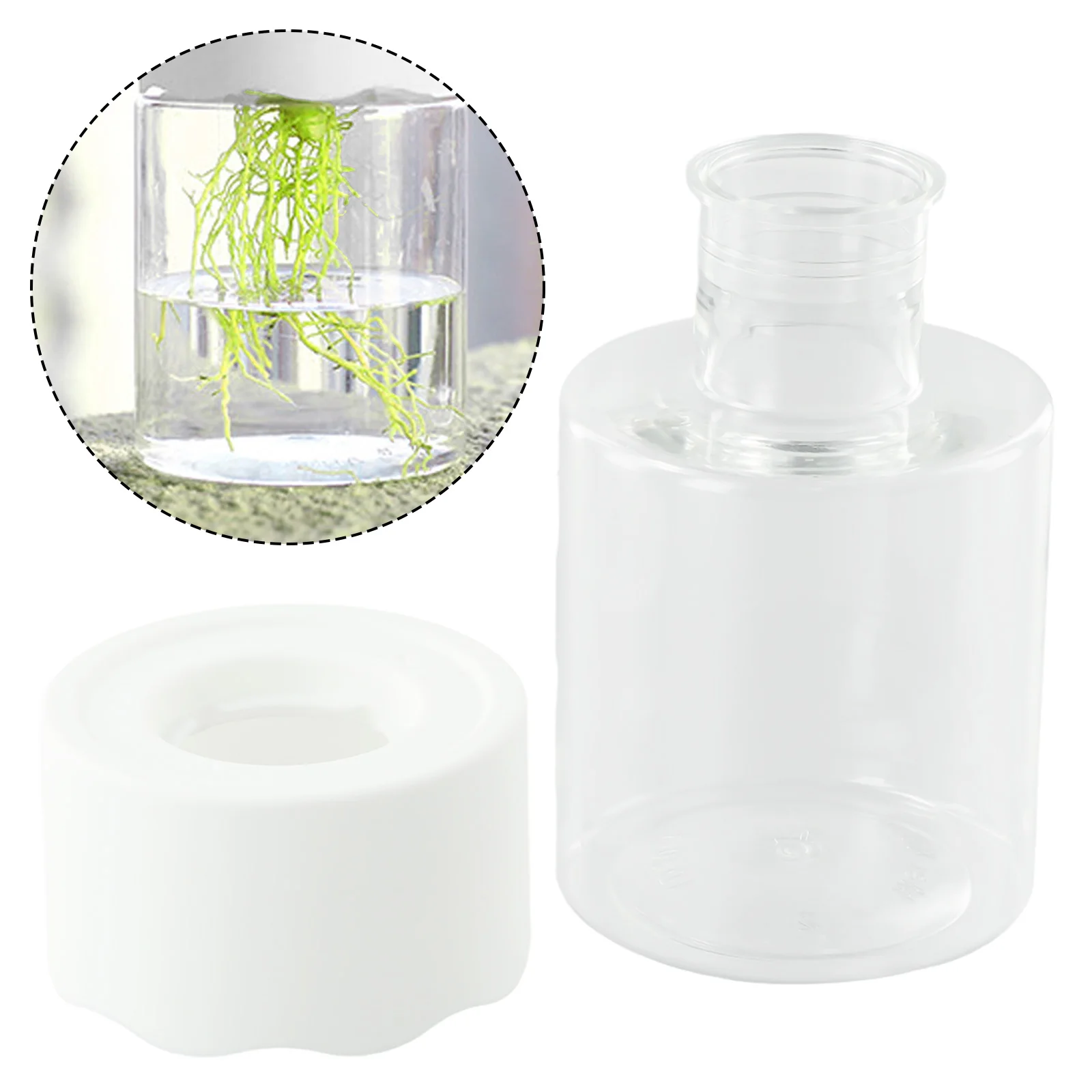 

Новые пластиковые самополивающиеся горшки для растений 14см*7см для дома, сада, балкона, для комнатных и уличных растений