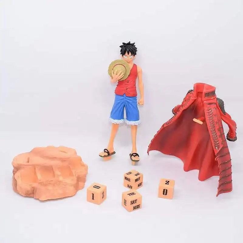 

One Piece Animation Luffy Roronoa Zoro Kimono Battle Version Action Figures Model Ornaments Tide Play Toy Holiday Gift