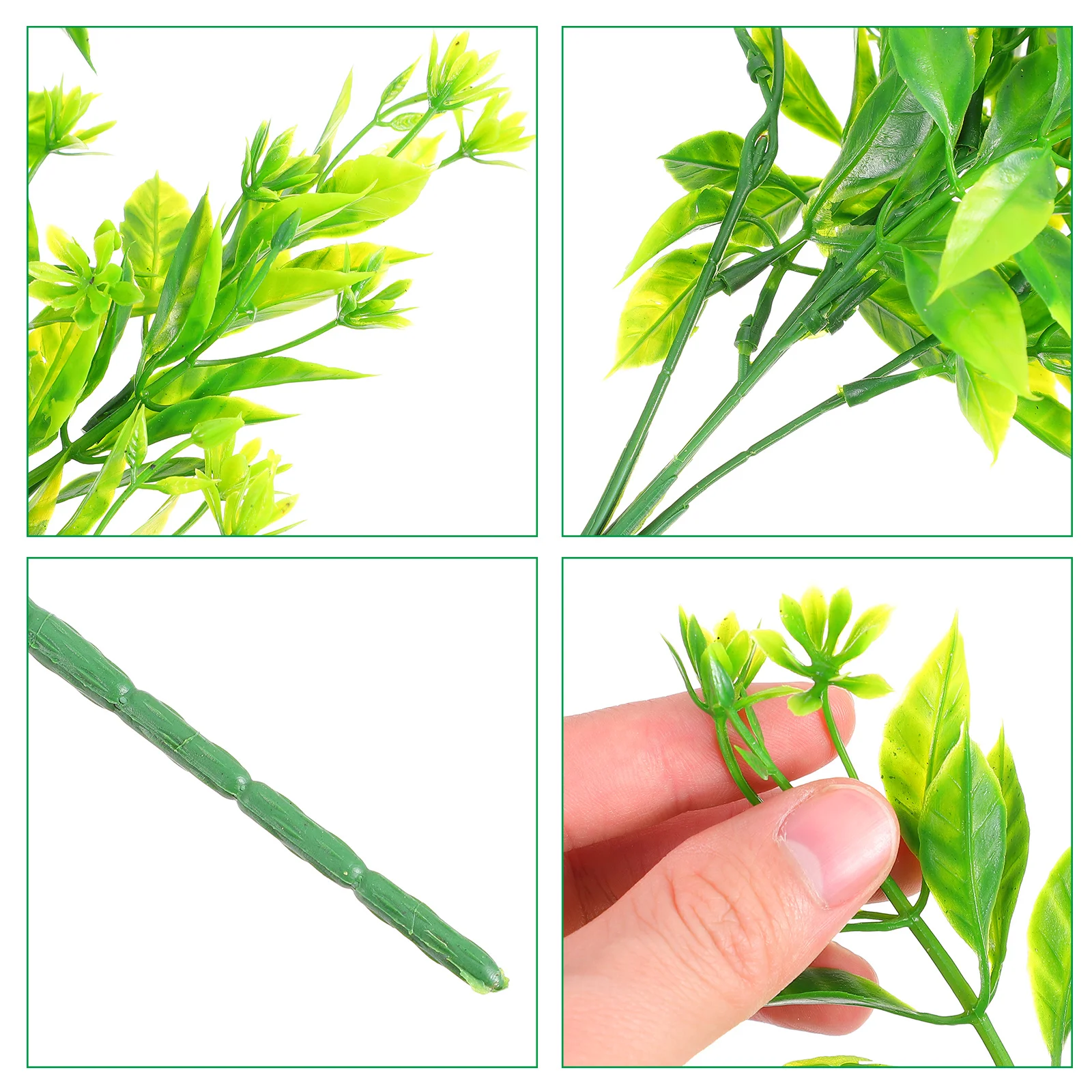 2 قطعة زهرة البرتقال الاصطناعية الكرمة الجدار الشنق النباتات الخضراء ديكور واقعية الروطان محاكاة زهرة البرتقال الكرمة