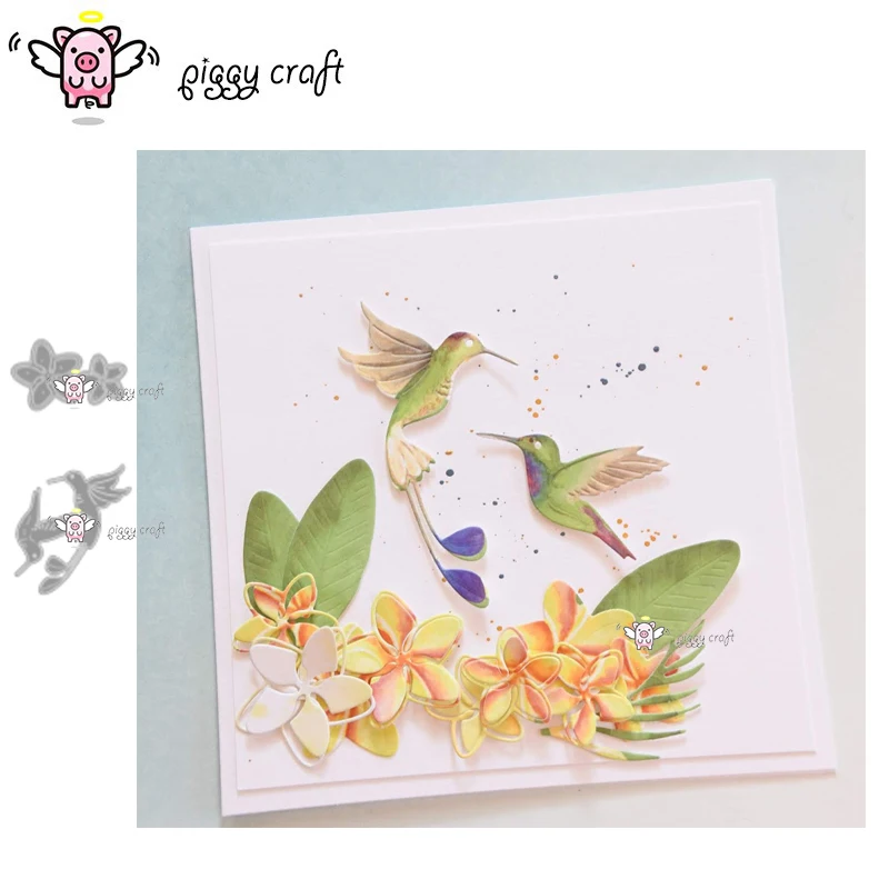 1 قطعة أصبع الحرفية المعادن قطع يموت قطع يموت العفن 2019 زهرة الطنان سجل القصاصات ورقة كرافت ألبوم بطاقة لكمة قاطع فني يموت