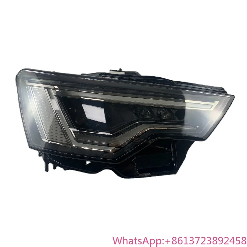 

For 2018-2020 for Audi A6 C8 High Quality LED Headlights Plug-and-Play Auto Lighting System Original Factory Logo 6000k Color