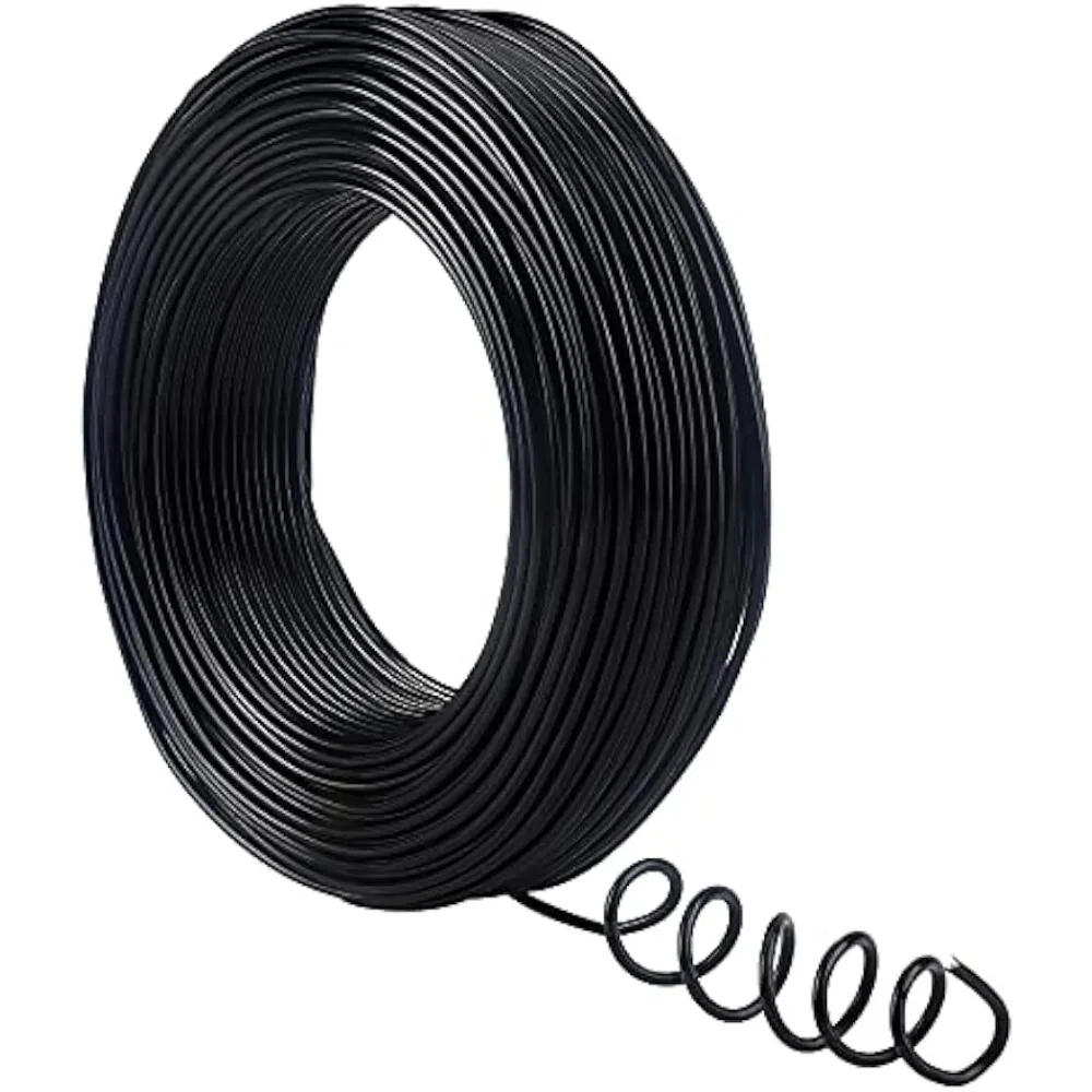 

1 Roll 2mm 12 Gauge Aluminum Wire 55m Black Aluminum Modelling Craft Wire for Jewellery Modelling Making Armatures Sculpture