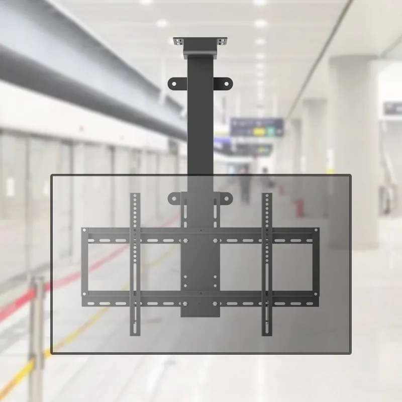 32-75 inch steel TV electric lifting bracket, travel 1000mm, load-bearing 37.5kg, 600x400mm