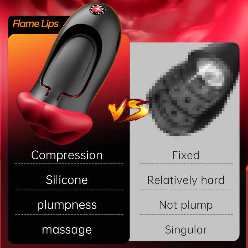 Male Masturbator Deep Throat Mouth Blowjob Vibrator Penis Pump 360° Wrapped 9 Frequency Vibration APP Control Sex Toys for Men - Image 4