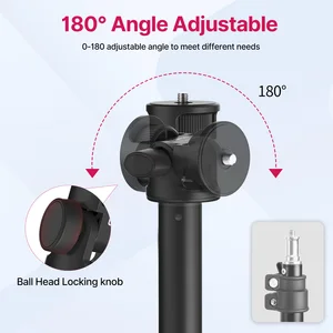 Ulanzi MT-79 2M Portable universal trípode soporte de lámpara de aleación de aluminio soporte LT028 Light Light Weight Action Camera de acción 7 mejores ventas yingtai teléfono - №6