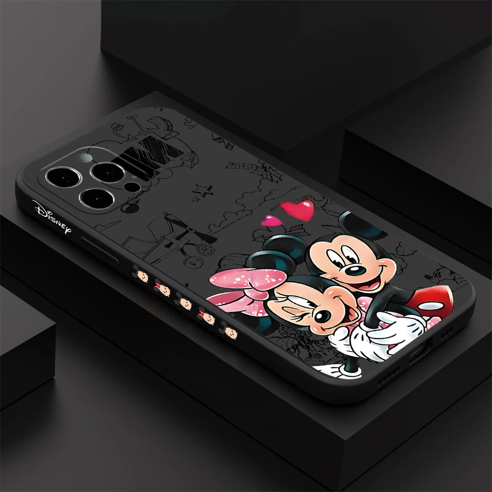 Mickey Minnie Mouse Phone Case for Xiaomi 13 13T 12 12T 11T 10T 11 Lite Poco F5 F4 X5 X4 X3 GT M5 M4 Pro 4G 5G Edge Soft Cover