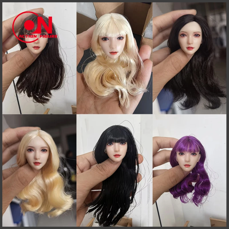 

Z6TOYS 1/6 Азиатская девушка Юэюэ: Скульптура головы с подвижными глазами, модель для 12-дюймовых женских фигурок солдат/кукол