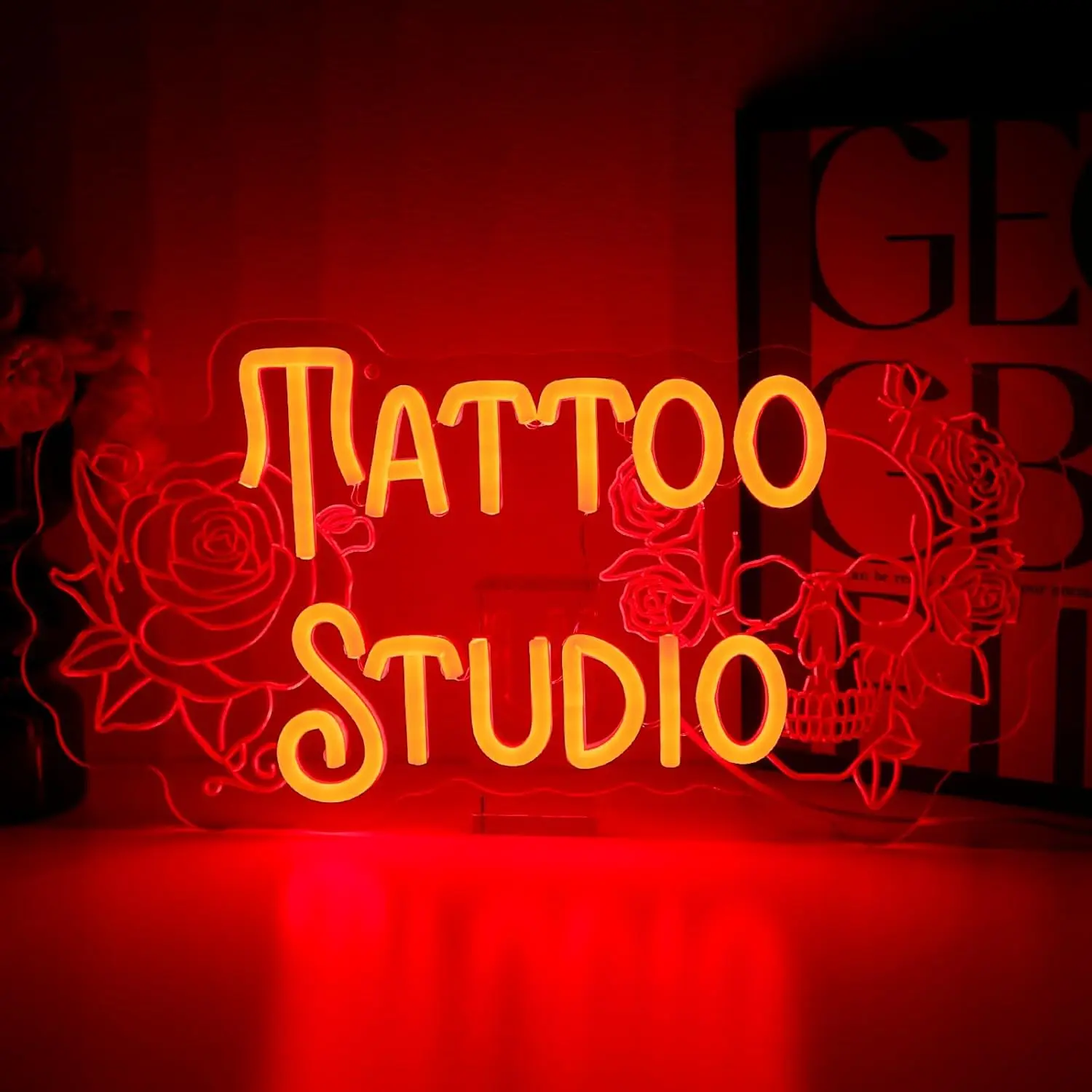 

Tattoo Studio Neon Sign Business Art Wall Light USB LED Neon Light Tattoo Piercing Salon Aesthetic Decoration Gift Night Light