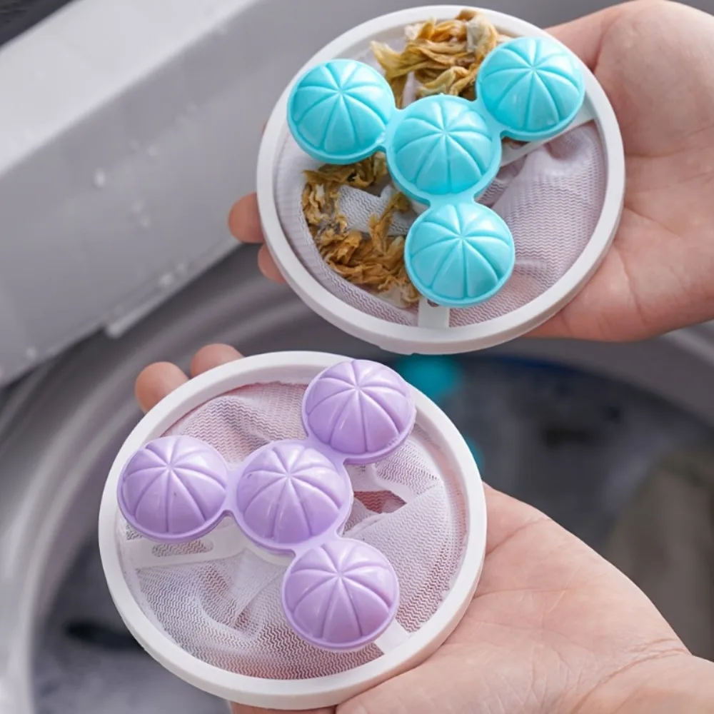 Reusable Washing Machine Hair Filter Mesh Bags, Floating Mesh Laundry Filter Bags, Washing Machine Lint Catcher for Laundry