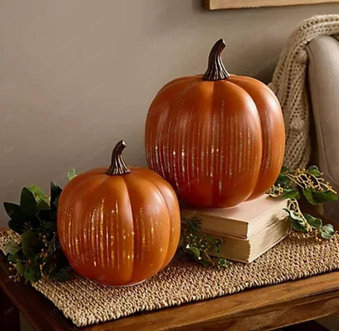 Starry Night Pumpkins, Cherishous Twinkle LED Pumpkins