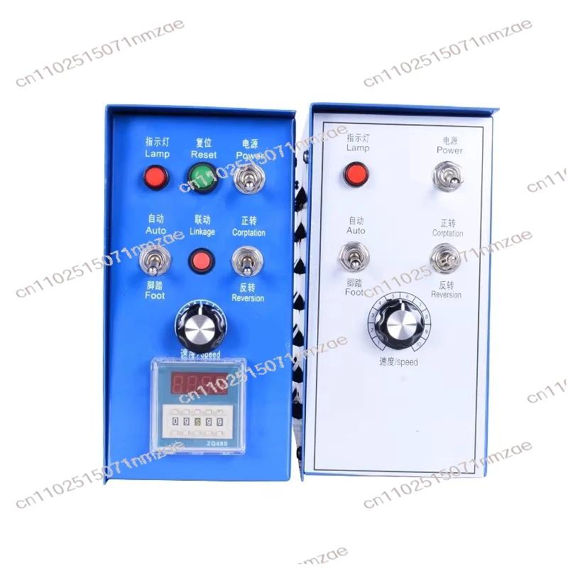 

Welding Positioner Control Box - Automatic Circular Seam Foot Pedal Timer Multifunctional Controller