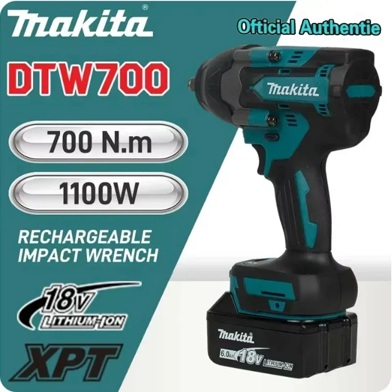 NEW Makita18V lithium-ion battery for Makita DTW700 1800 N.M torque brushless electric cordless impact wrench 1/2 inch suitable