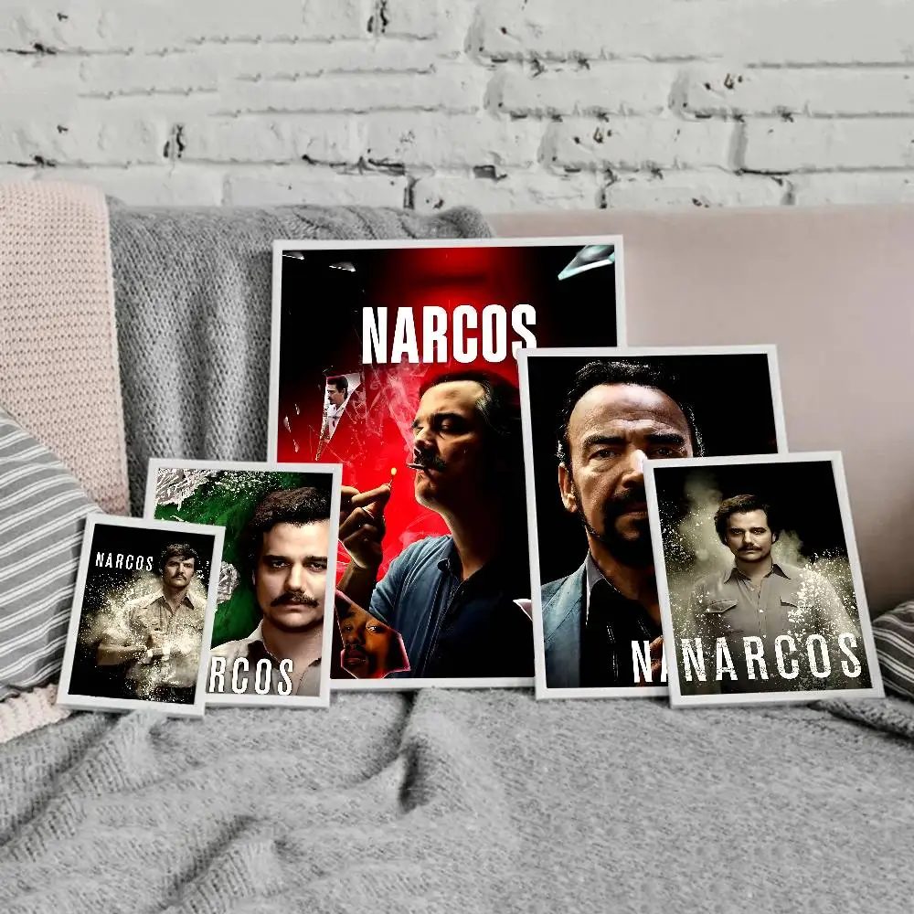 Narcos TV Series Pablo Escobar Whitepaper Poster HD Quality Poster Wall Art Painting Study Room Wall Decor