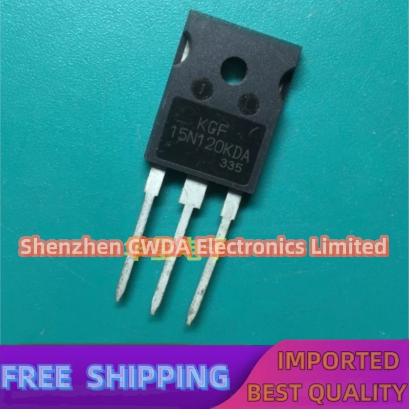 10PCS-20PCS   KGF15N120KDA   KGF15N120KDA  15N120NDA  TO-247 In Stock Can Be Purchased