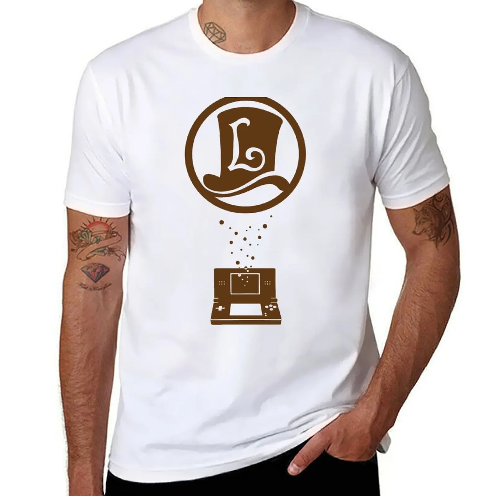 

It's Layton time! T-Shirt man t shirts for men man t shirt summer t shirt man designer T-Shirt