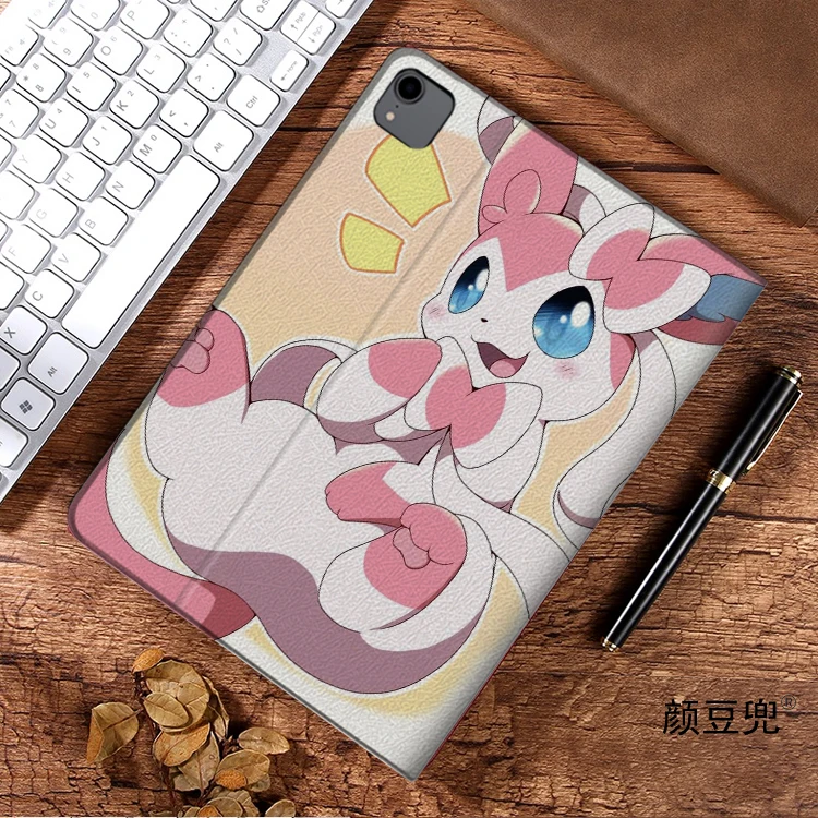 Sylveon Sylveon Anime Case For iPad Air 4 5 10.9 Mini 5 6 for 2022 Pro 12.9 Case Luxury Silicone For iPad Air 4 5 10.9inch