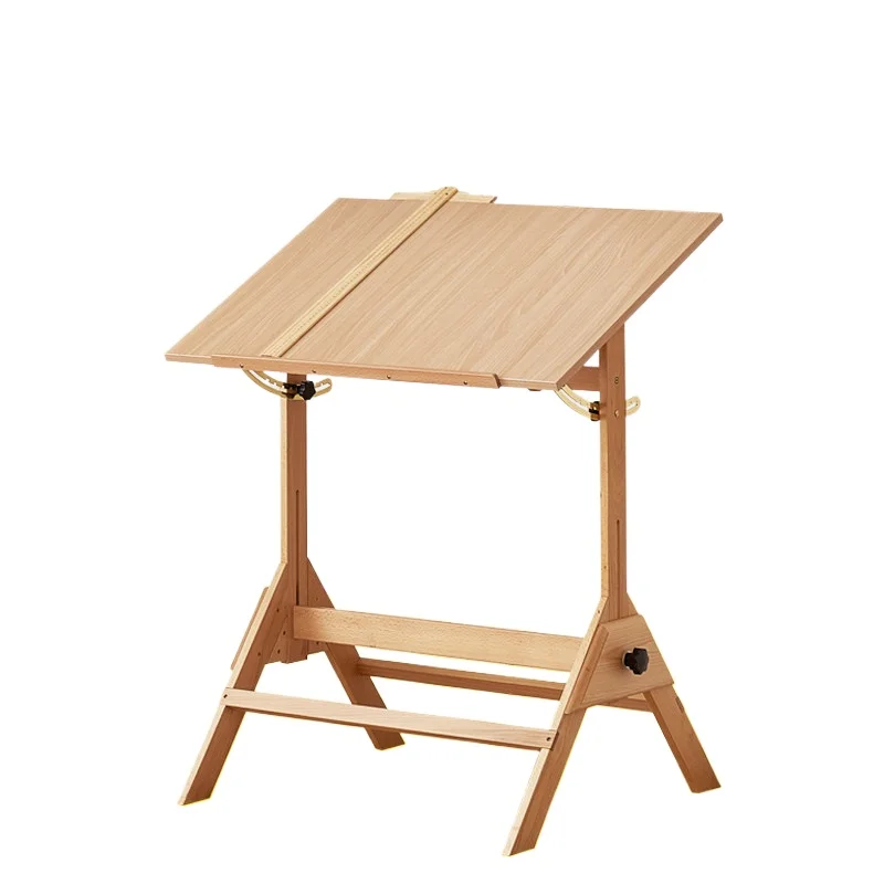 Minimalist style professional painting table lift sketching table art students special drawing architectural drawing workbench