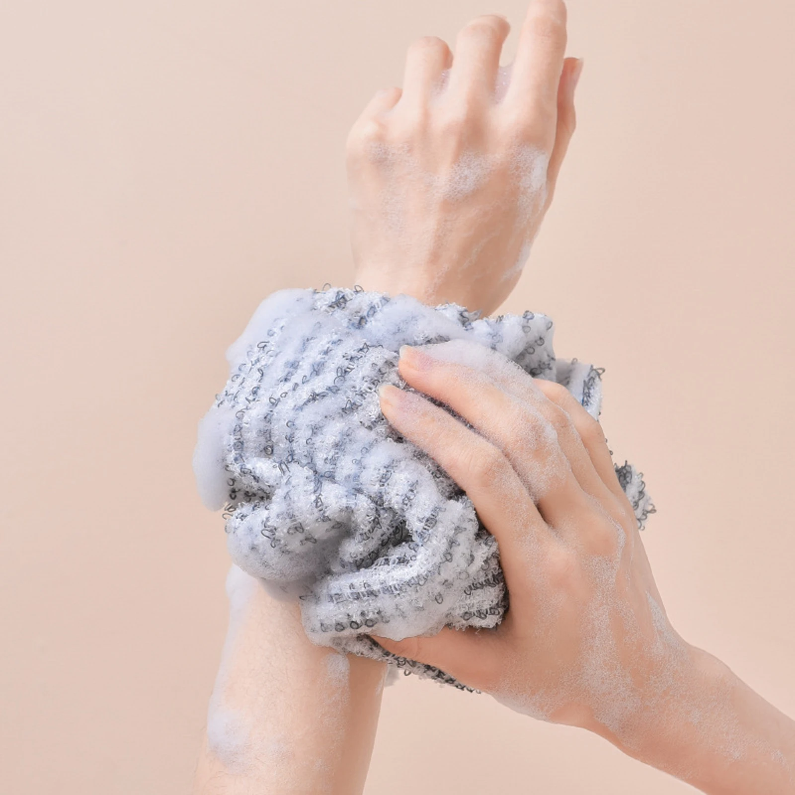 

1Pcs Long Strip Back Scrubbing Towel Exfoliating Bath Body Scrubber for Deep Cleaning Dull Dry Skin Essential